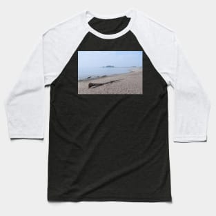 Cottagecore, Beach Front, Driftwood Baseball T-Shirt